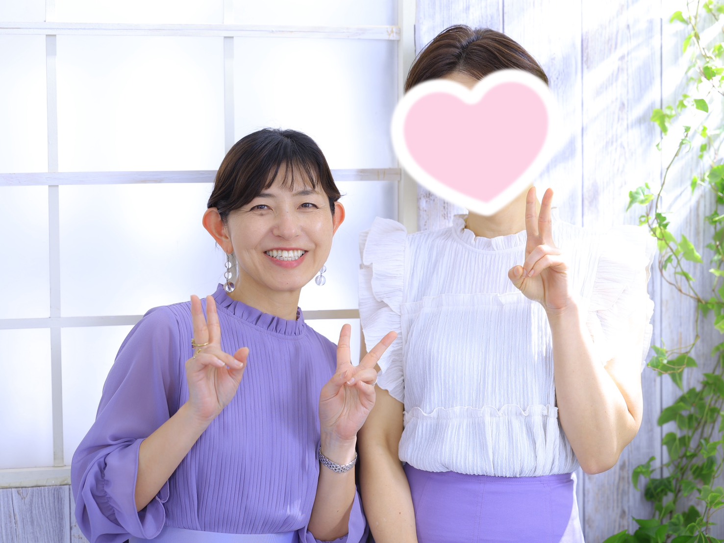 40代女性会員Aさんと結婚相談所ラポート古川みほこのツーショット
